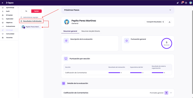💬Cómo dejar un comentario en la evaluación de un colaborador de mi equipo_2