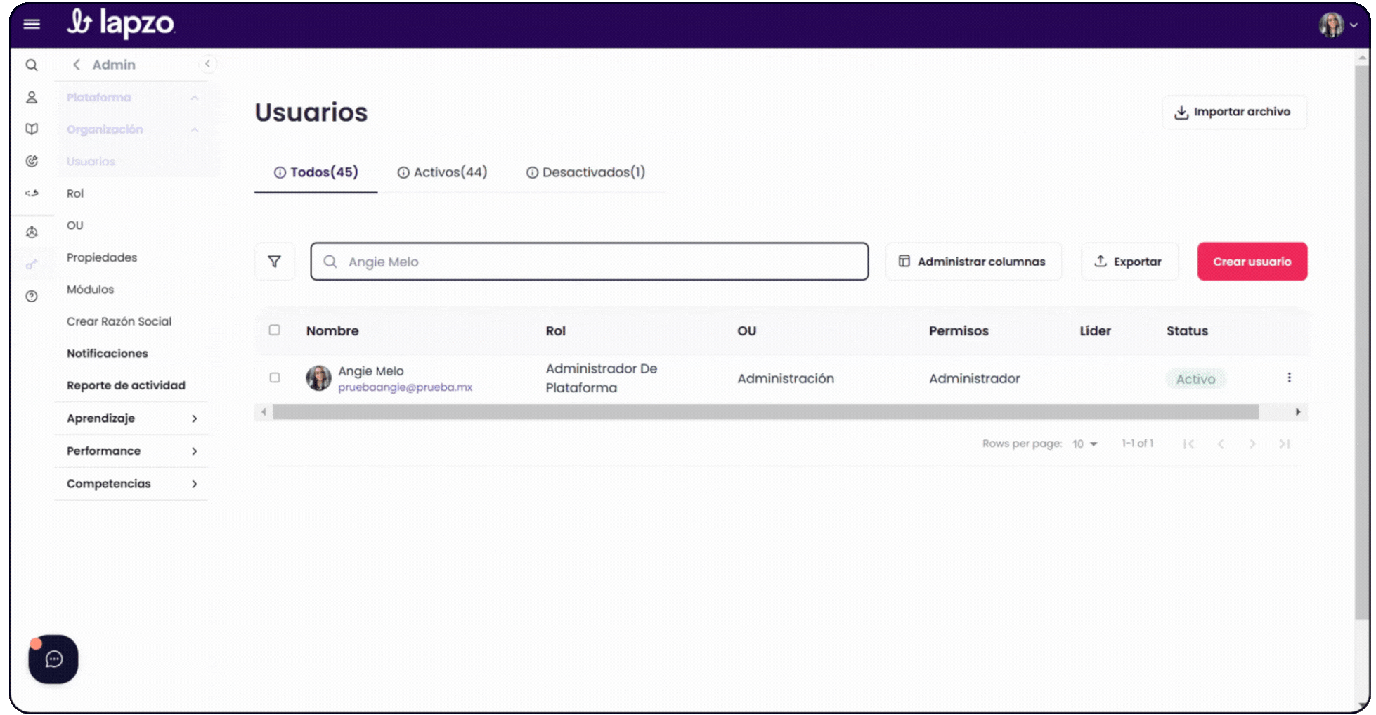Cómo editar un usuario manualmente en la plataforma_2