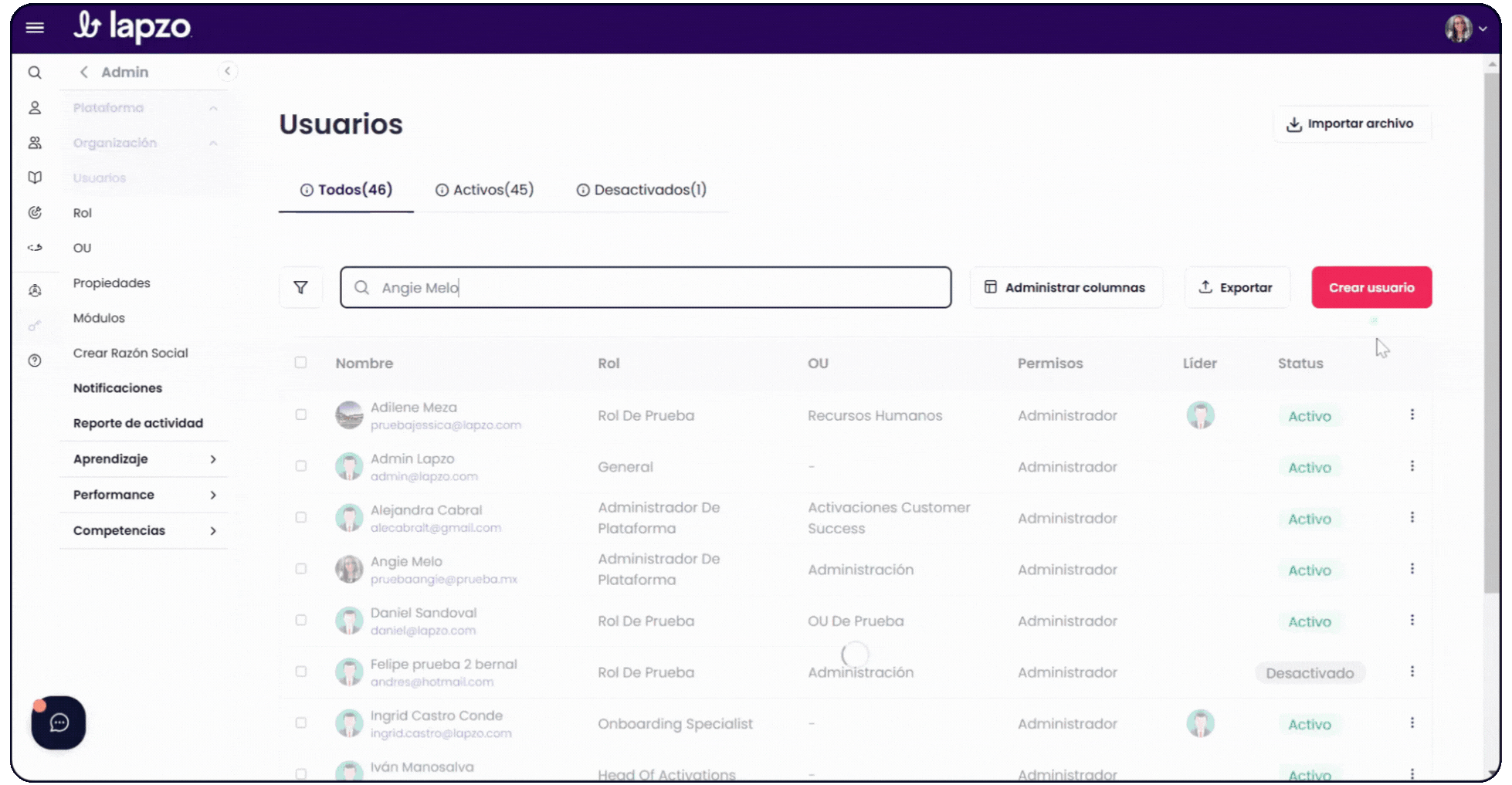 Cómo eliminar un usuario manualmente en la plataforma_2