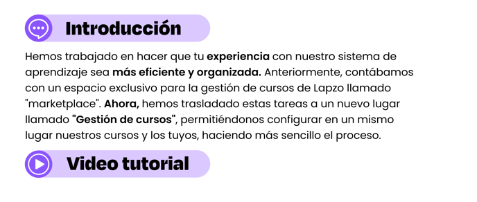 Gestión de cursos - Mi Biblioteca