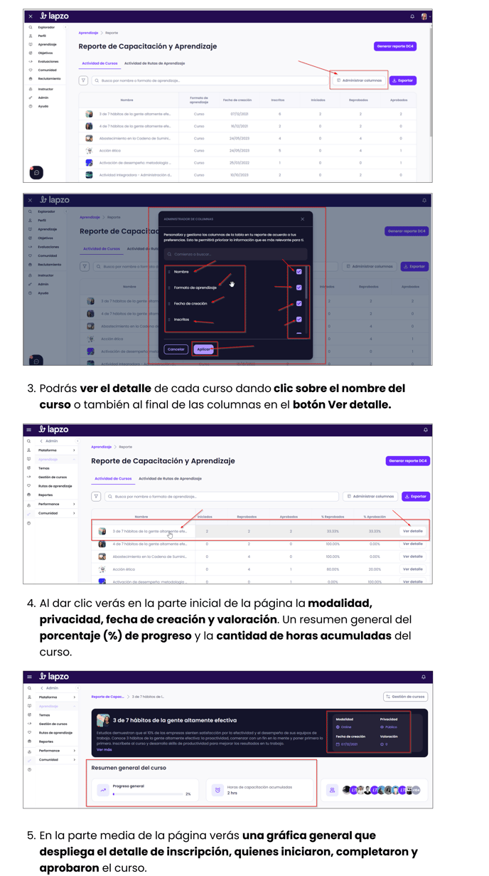 Reportes - Cursos - 6